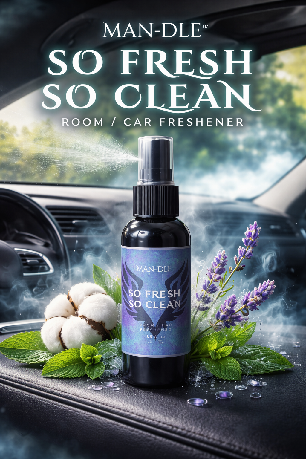 🌿 So Fresh So Clean – Room / Car Freshener