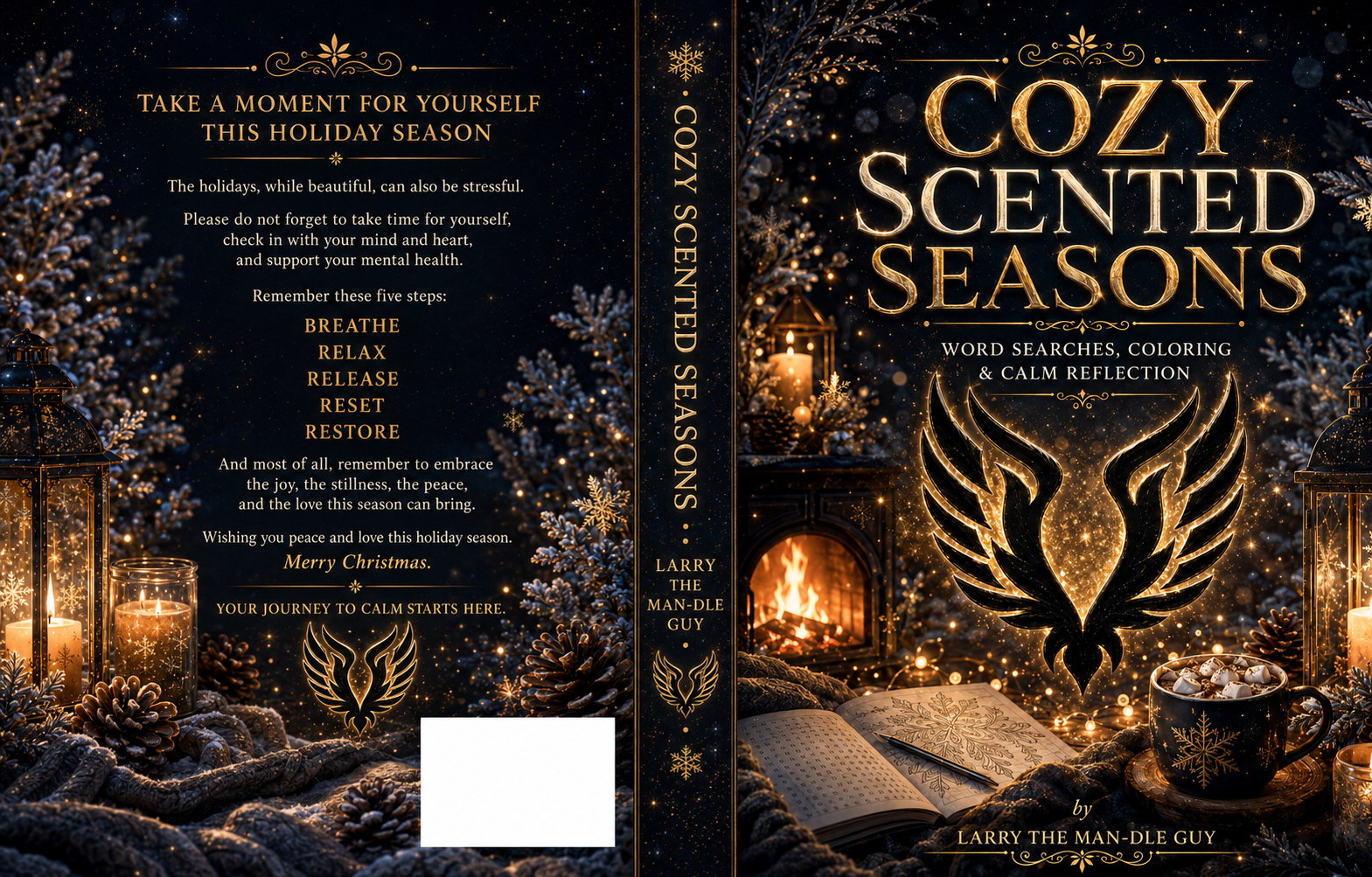 Cozy Scented Seasons: Word Searches, Coloring & Calm Reflection