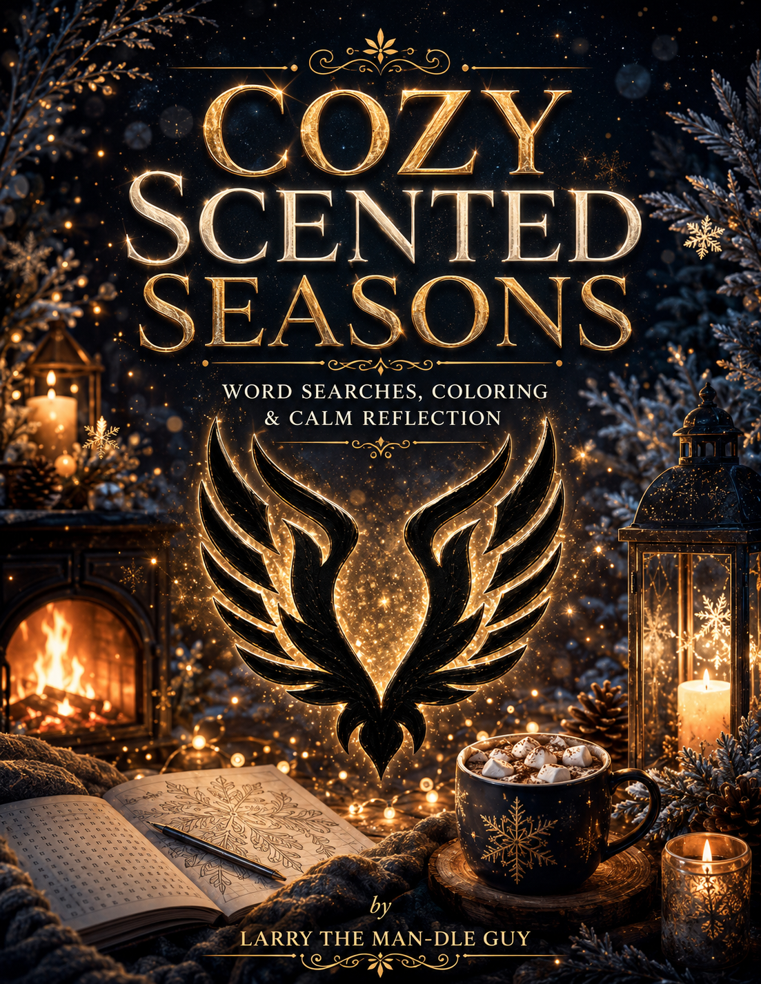 Cozy Scented Seasons: Word Searches, Coloring & Calm Reflection