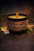 Dotted Line Candle