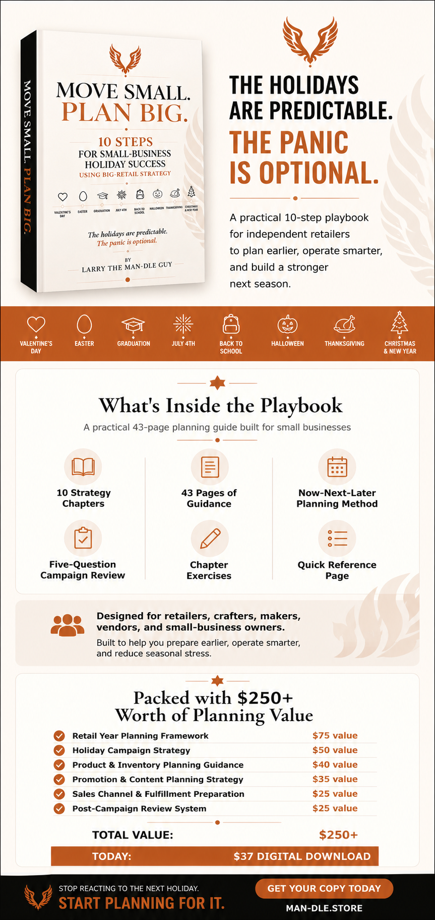 Move Small. Plan Big. — Small-Business Holiday Campaign Playbook