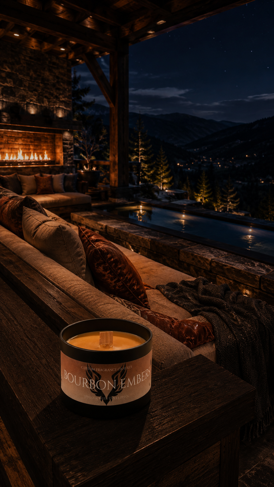 Bourbon Embers Candle