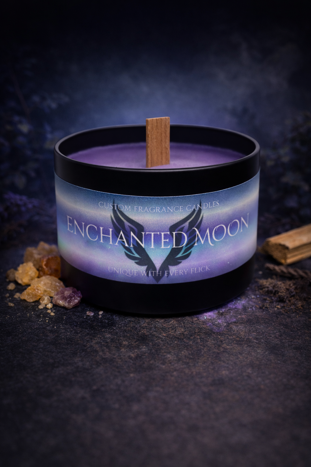 Enchanted Moon Candle