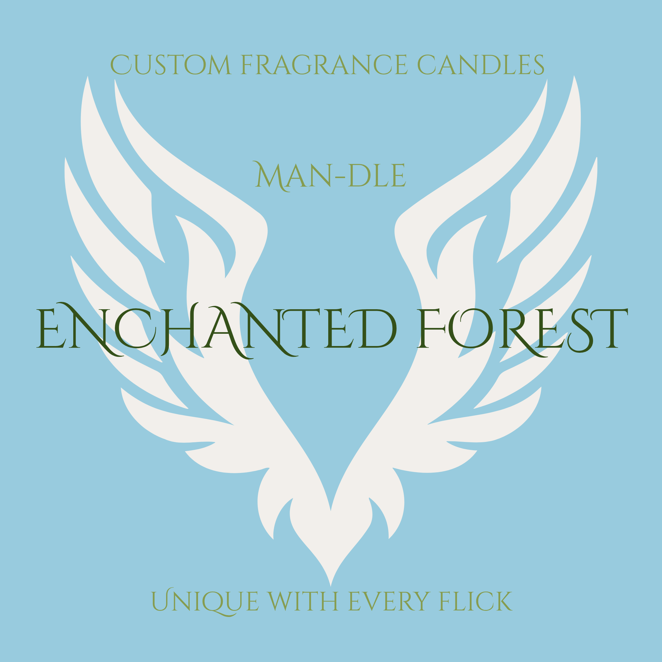 Enchanted Forest Candle