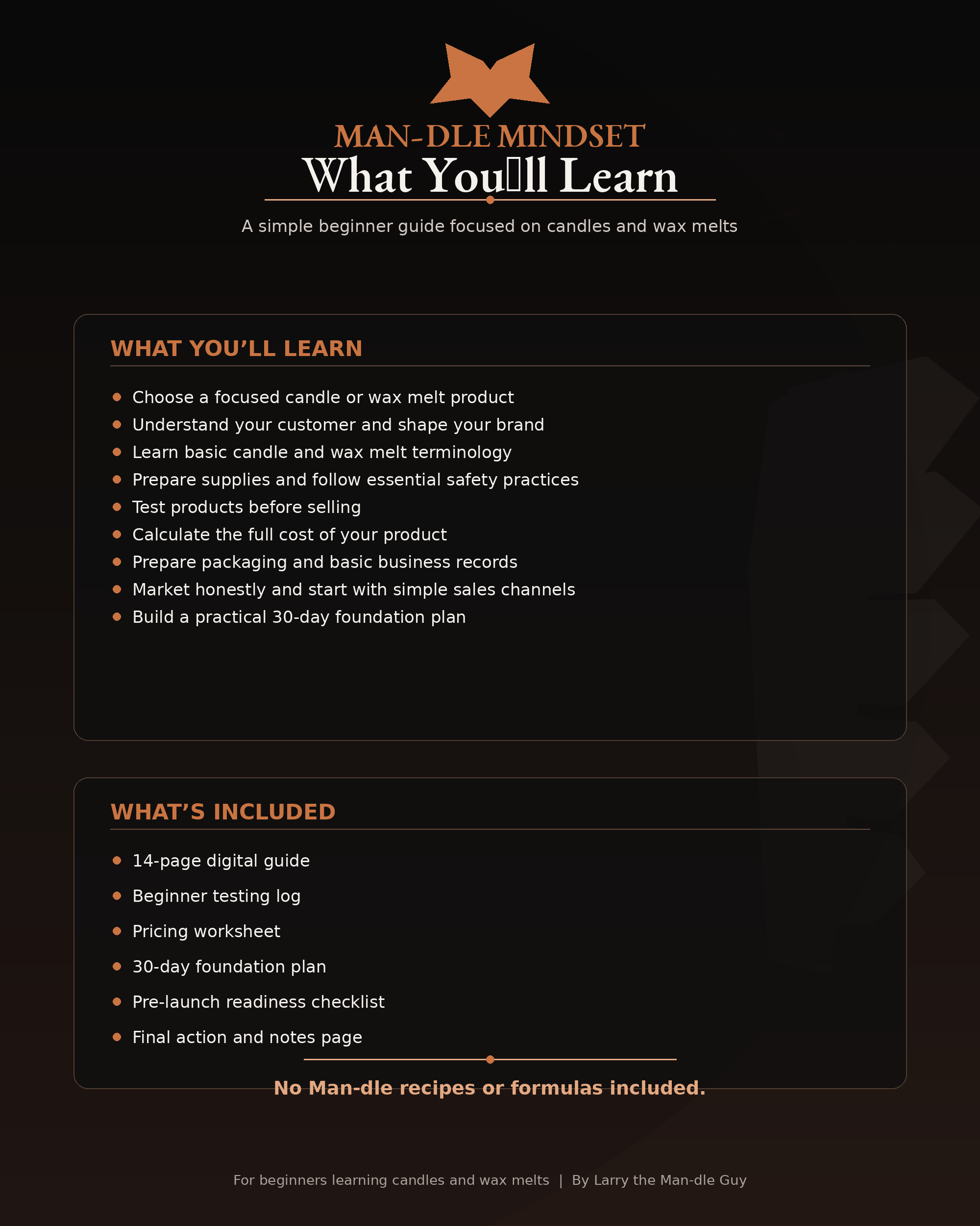 The Beginner’s Candle Making Guide (14-Page Digital eBook)